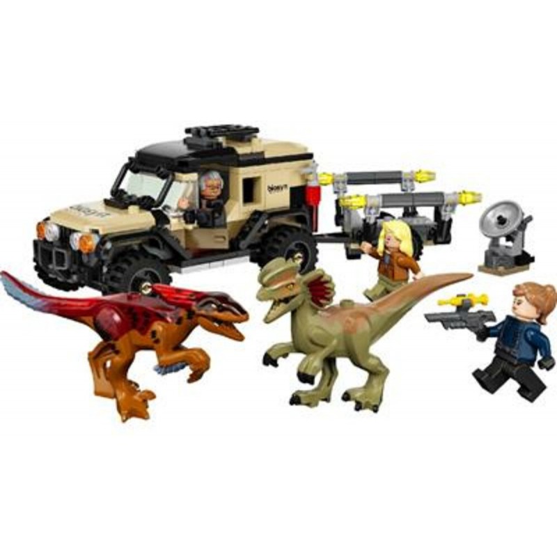 LEGO JURASSIC WORLD - Pyroraptor & Dilophosaurus Transport   76951