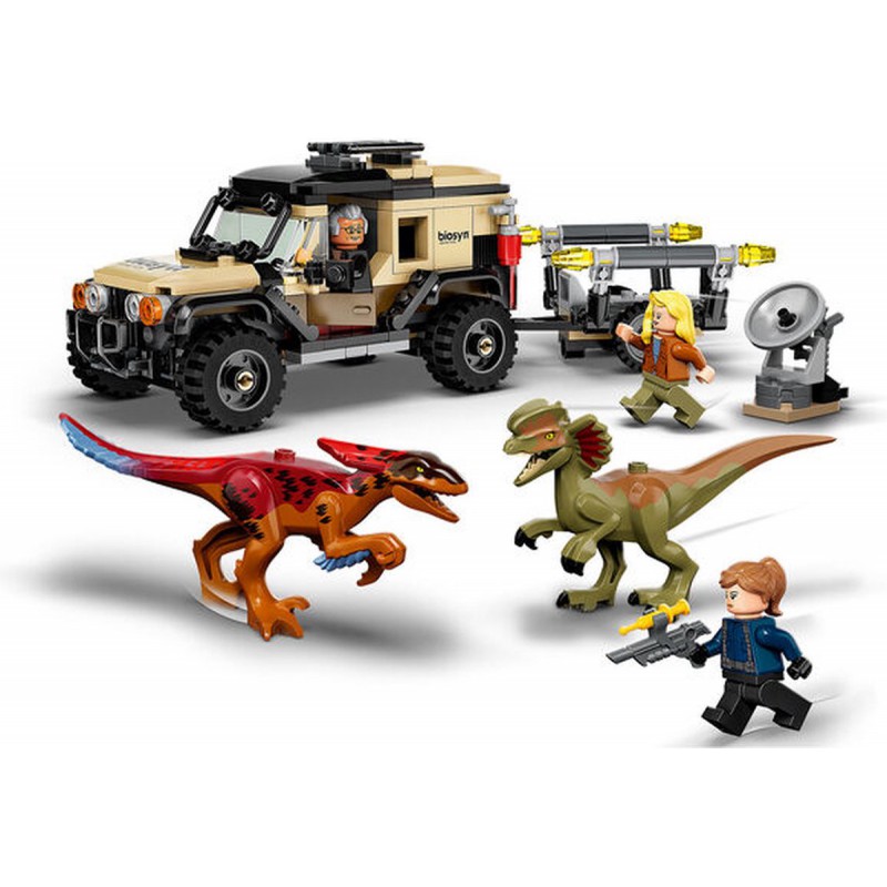 LEGO JURASSIC WORLD - Pyroraptor & Dilophosaurus Transport   76951