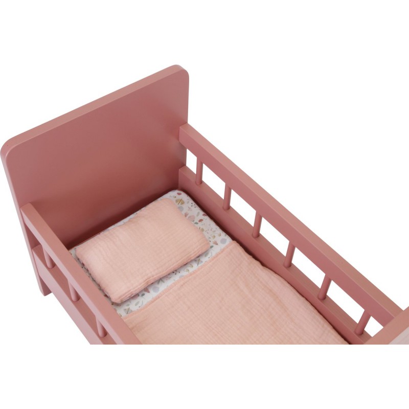 Poppenbedje fsc. inlusief textiel - Little Dutch