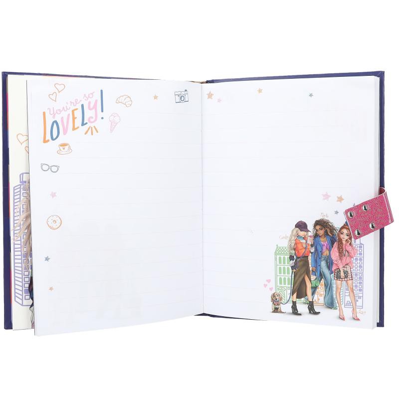 TOPModel Dagboek met geheime code CITY GIRLS 12711