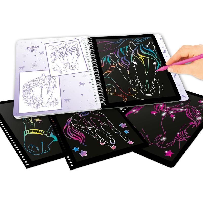 Miss Melody Magic scratch boek 12731