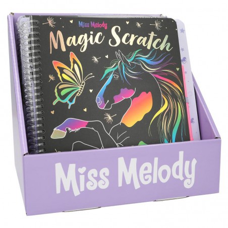 Miss Melody Magic scratch boek 12731