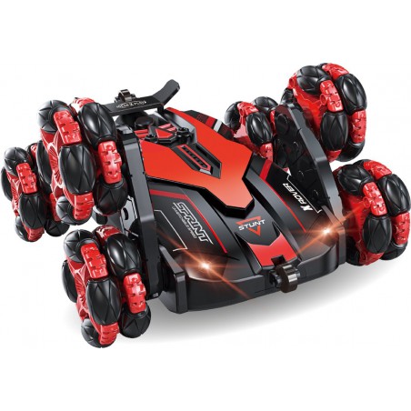 RC X-Rover Ultimate Stuntcar Red, Gear 2 Play