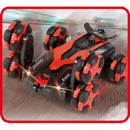 RC X-Rover Ultimate Stuntcar Red, Gear 2 Play