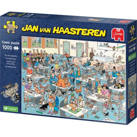Jan van Haasteren De kattenshow, 1000stukjes