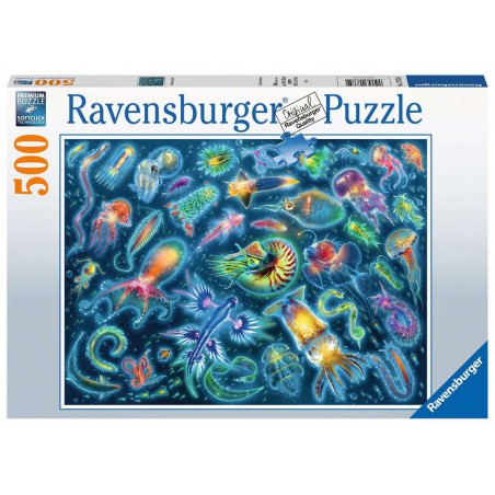 Kleurrijke kwallen, 500 stukjes Ravensburger