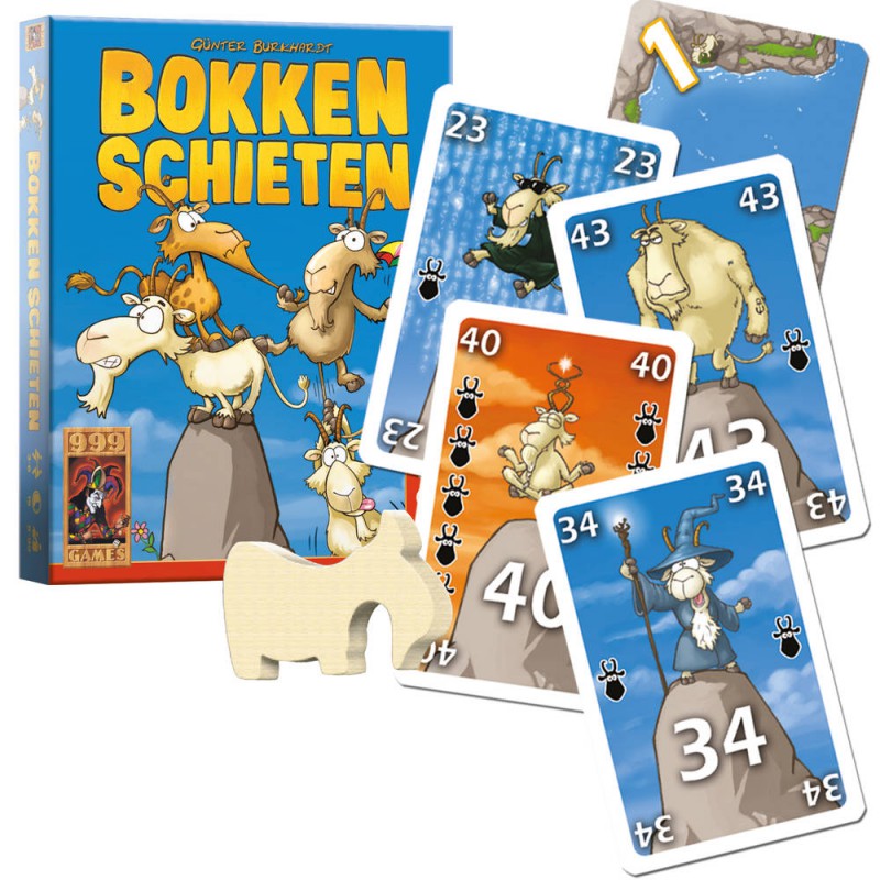 Bokken schieten Kaartspel, 999games