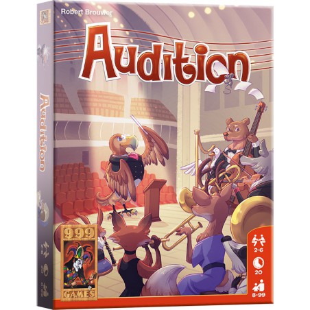 Audition - Kaartspel, 999games