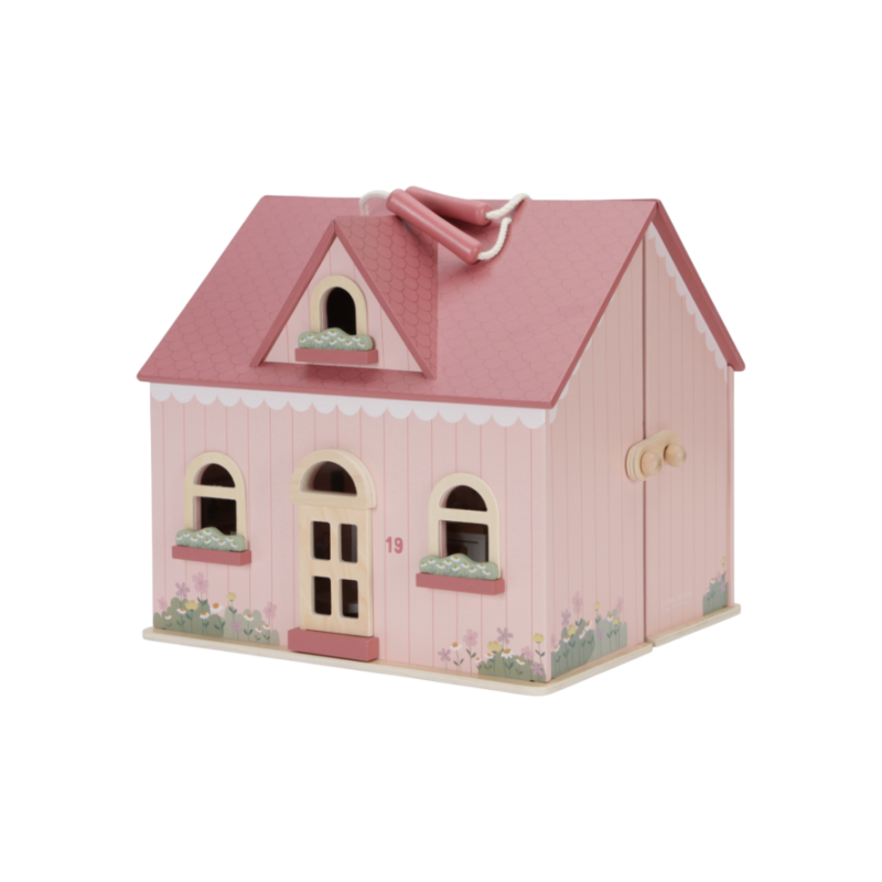 Houten Poppenhuis klein - Little Dutch