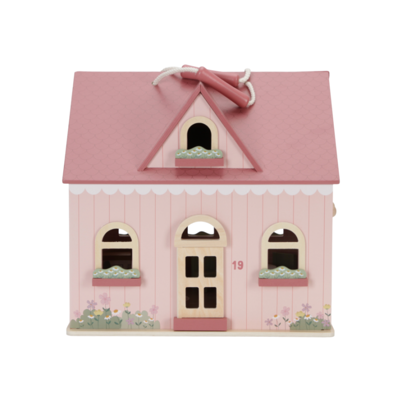 Houten Poppenhuis klein - Little Dutch