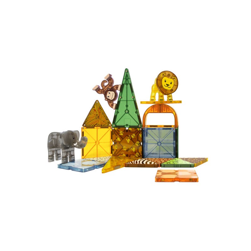 Magna-Tiles: Safari animals 25 stuks