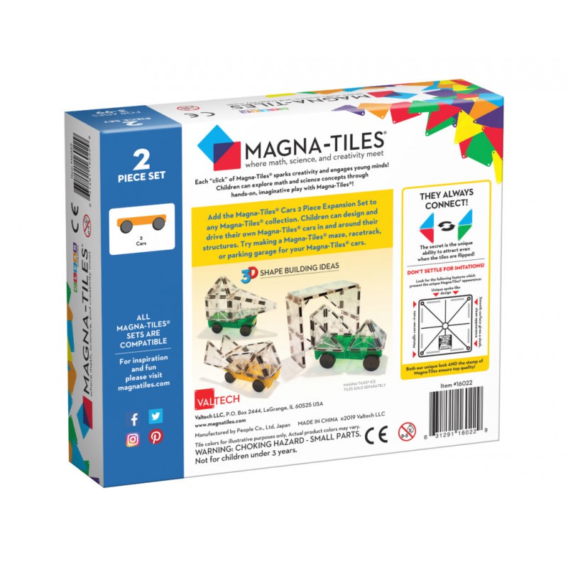 Magna-Tiles: Car Expansion 2 stuks