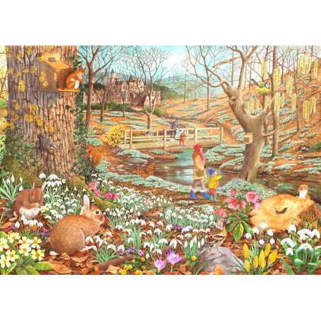 Snowdrop Walk, House of Puzzles BIG 500 stukjes