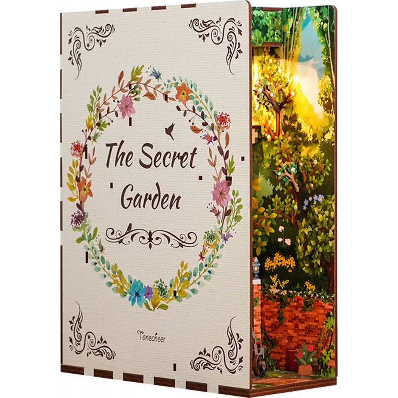DIY Bookend, The Secret Garden, Tonecheer