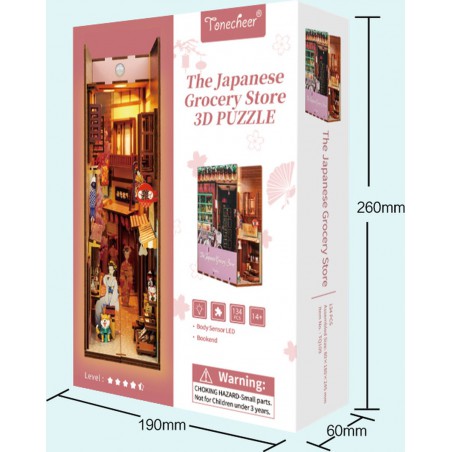 DIY Bookend, The Japanese Grocery Store, Tonecheer