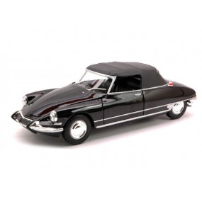 Citroën DS 19 Cabriolet Closed Soft Top, 1:24, Welly