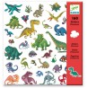 Djeco - Stickers - Dinosaurus