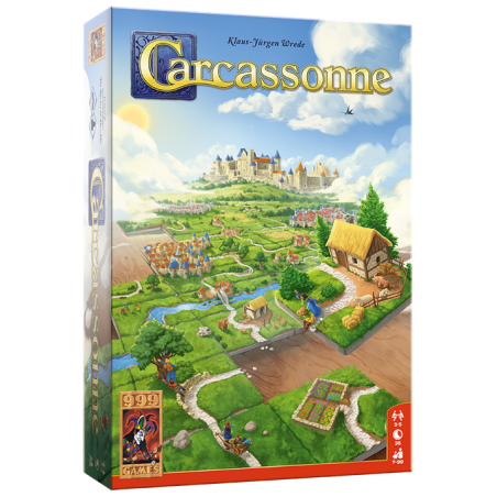 Carcassonne Bordspel  999-games basisspel,
