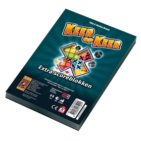 Keer Op Keer - Scoreblokken (2 stuks), 999games