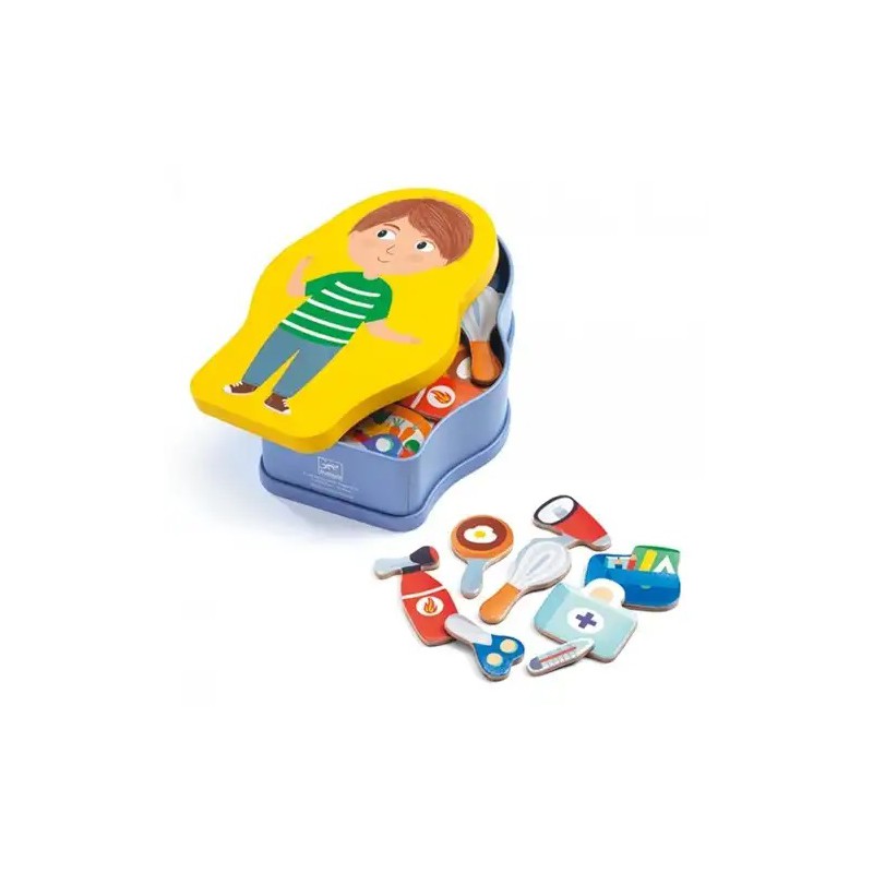 Djeco - Inzebox Magneetspel Jobissimo