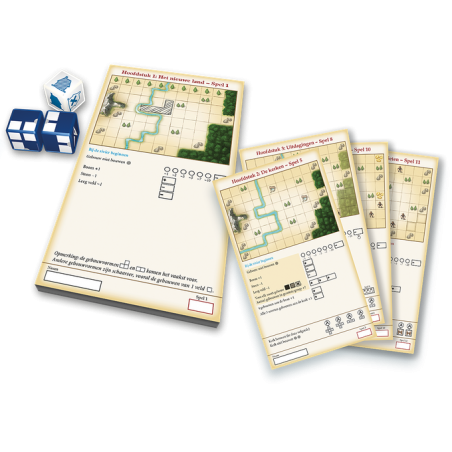 My City: Roll & Write - Dobbelspel, 999games