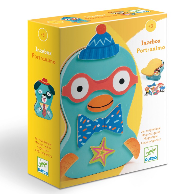 Djeco - Inzebox Magneetspel Portranimo