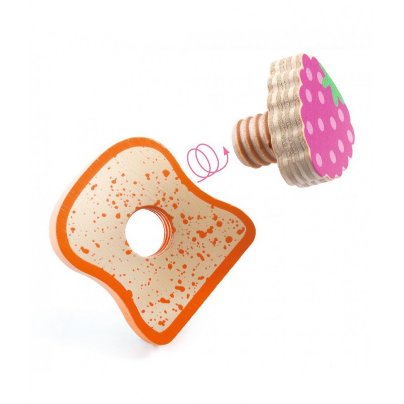 Djeco - Kitten ontbijt set 12 delig