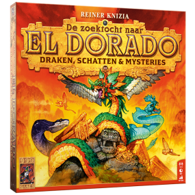 De zoektocht naar El Dorado: Draken, schatten & Mysteries - Bordspel, 999 games