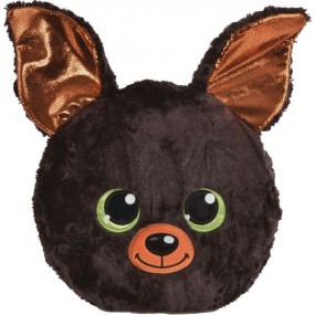 Kussen knuffel vleermuis Wakiki, 32x32 cm, Glubschis