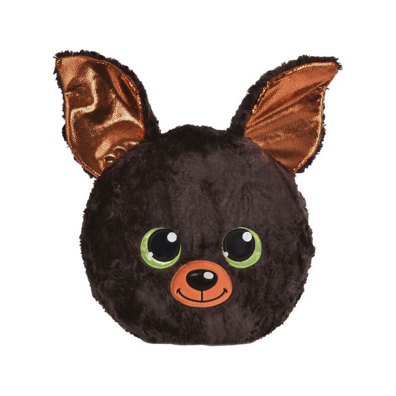 Kussen knuffel vleermuis Wakiki, 32x32 cm, Glubschis