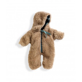 Pomea outfit, Teddy onesie winter 30-34cm kledingset