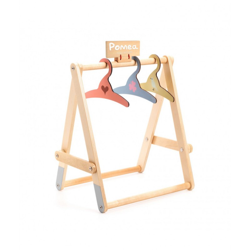 Pomea poppen kledingrek