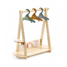 Pomea poppen kledingrek de luxe