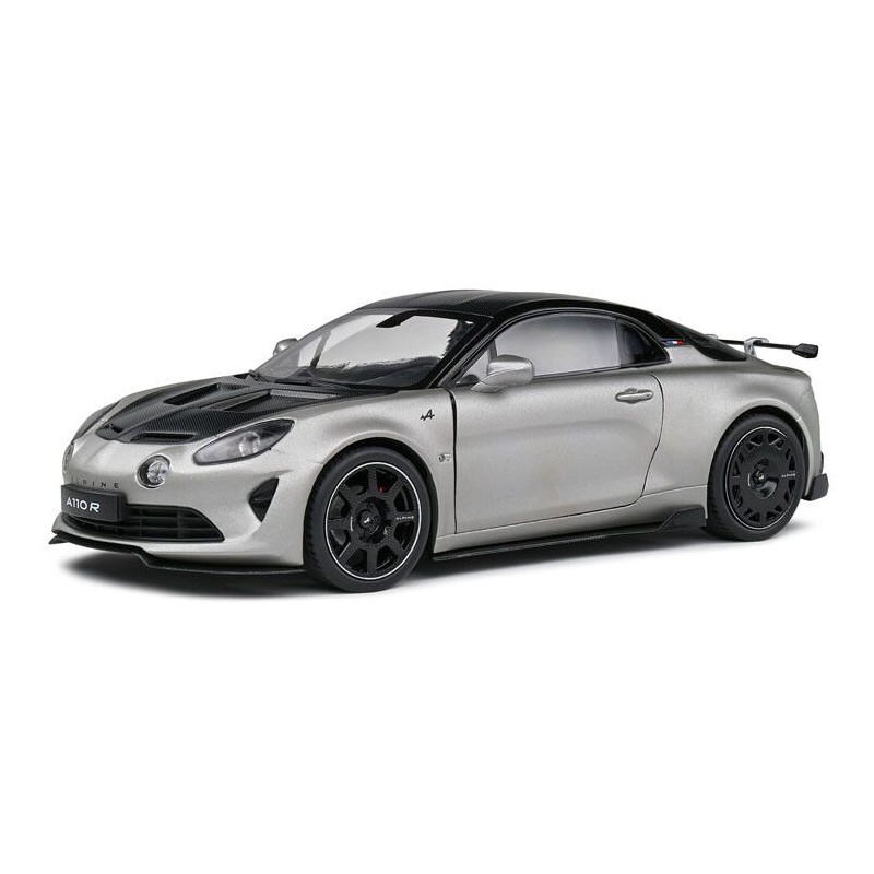 Alpine A110S Pack Aero 2023 Silver - 1:18 - Solido
