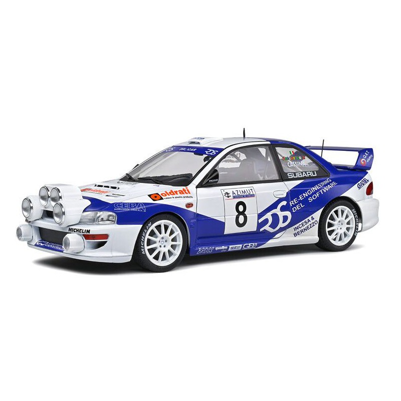 Subaru Impreza S5 WRC 1999 Rally White - 1:18 - Solido