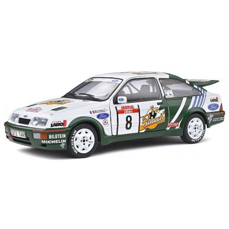 Ford Sierra Cosworth Tour de Corse '88 Auriol/Giraudet White - 1:18 - Solido