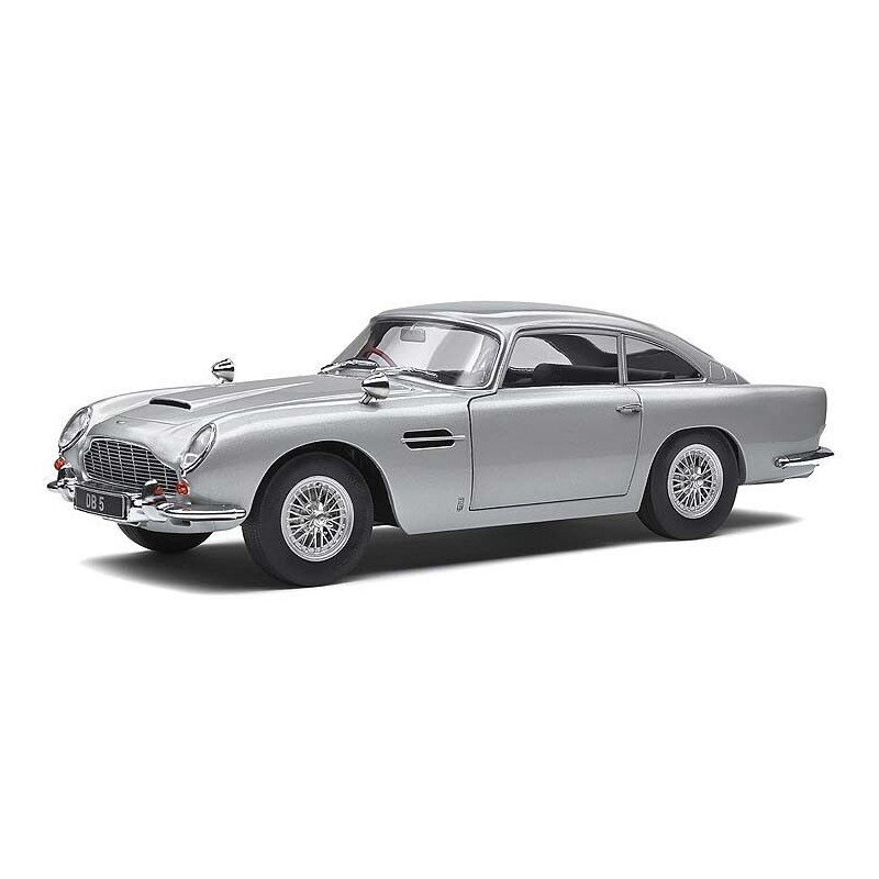 Aston Martin DB5 Silver Birch '64 Silver - 1:18 - Solido
