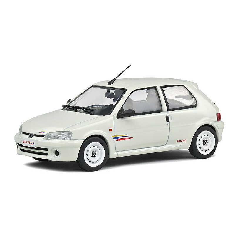 Peugeot 106 Ph.2 Rally '95 White - 1:43 - Solido