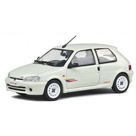 Peugeot 106 Ph.2 Rally '95 White - 1:43 - Solido