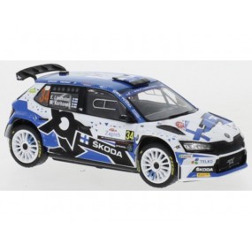 Skoda Fabia Rally2 EVO, 1:43, IXO