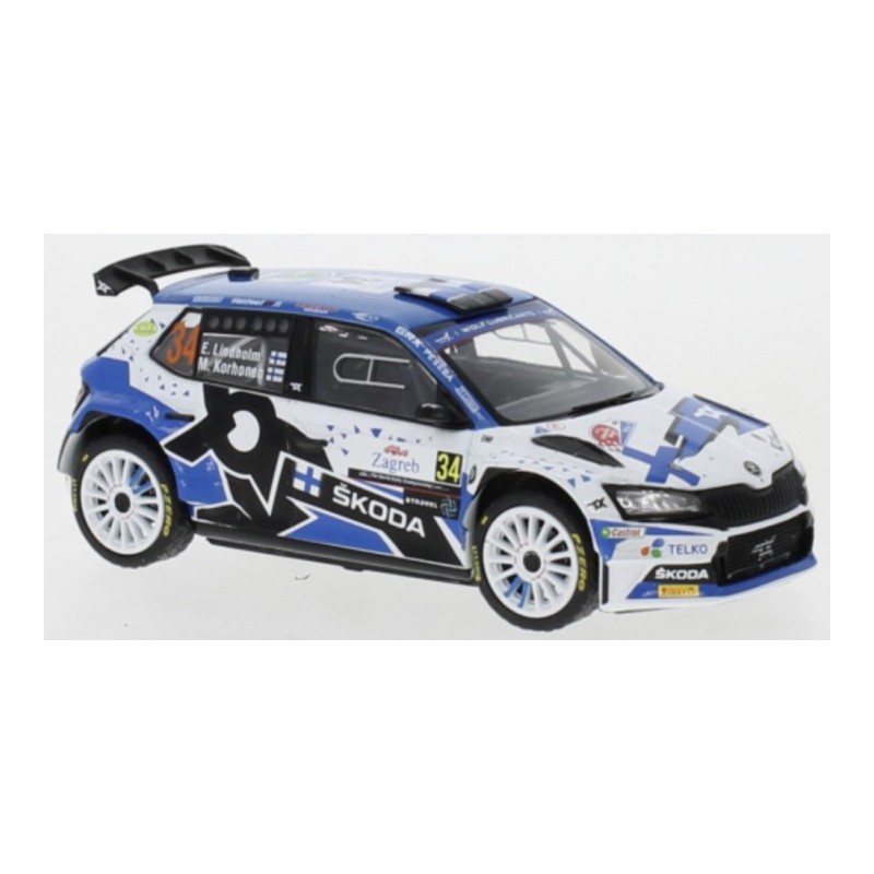 Skoda Fabia Rally2 EVO, 1:43, IXO
