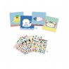 Djeco -Creëren met stickers, zeedieren