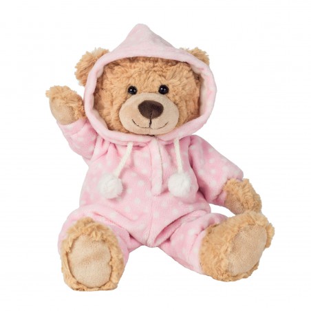 Hermann Teddy - Schlafanzugbeer rosa 30cm