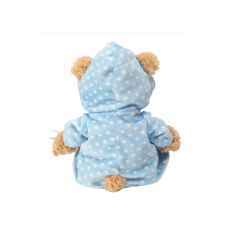 Hermann Teddy - Schlafanzugbeer blauw 30cm
