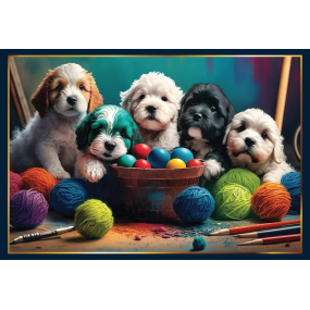 Artistieke Puppies 1000 stukjes, Piece of Mind  puzzel