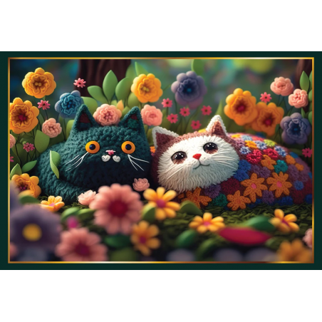 Chrochet Kittens 1000 stukjes, Piece of Mind  puzzel