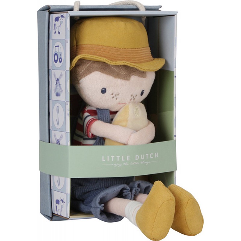 Knuffelpop Hollandse Jim 35cm - Little Dutch