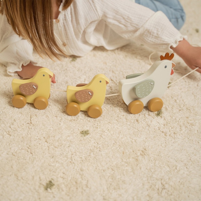 Trekdier kippen little farm - Little Dutch