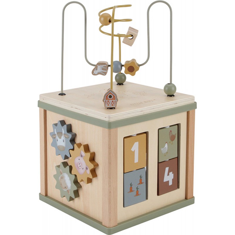 Activiteitenkubus little farm - Little Dutch