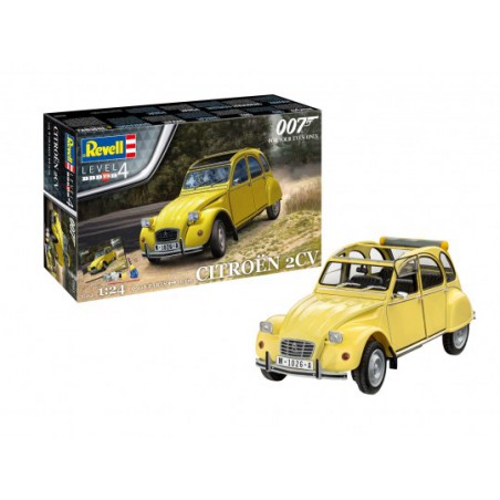 Citroën 2CV, James Bond 1:24, Revell